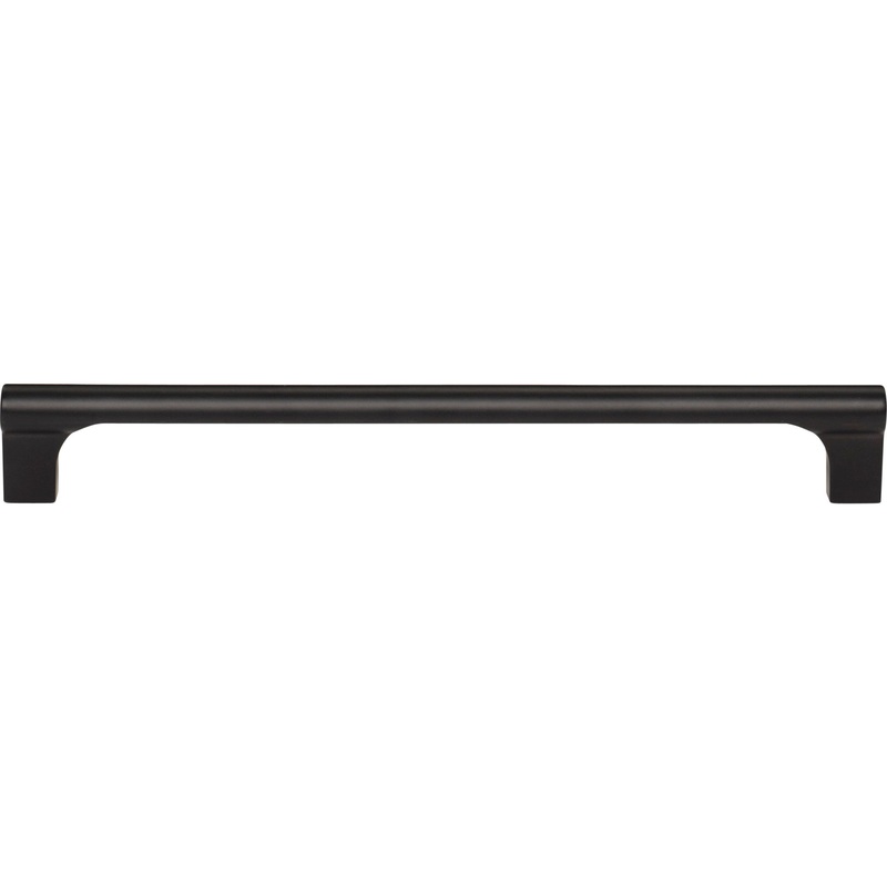 Atlas Homewares Whittier Pull 7 9/16 Inch (c-c) Matte Black