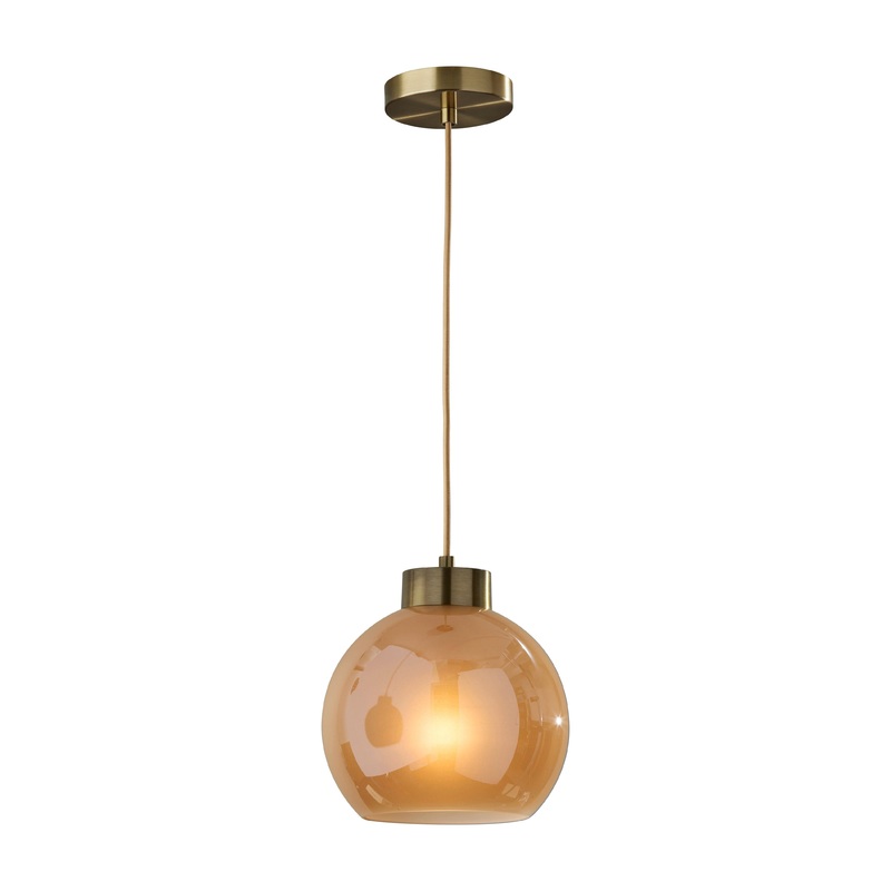 Atticus Pendant Antique Brass