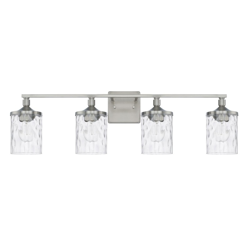 Capital Lighting 128841BN-451 Colton 4 Light Vanity Brushed Nickel