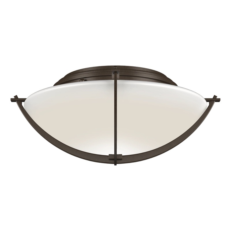Compass Flush Mount Bronze