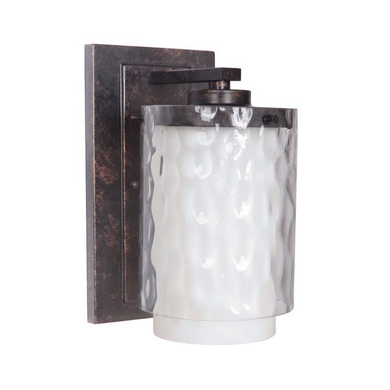 Craftmade Z5514-112 Kenswick One Light Wall Mount Peruvian Bronze (Discontinued)
