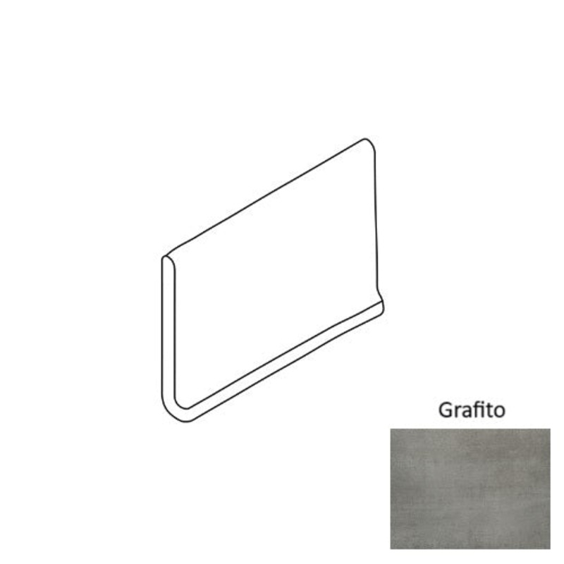 Roca Tile Usa Inc Elegant Ideas Nolita 6X12 Cove At612 Grafito Color Body Porcelain – Afnol003-At612