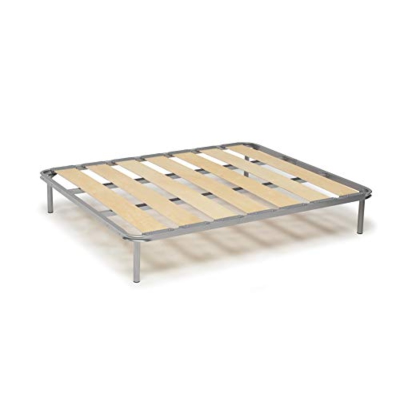 Talamo Italia Rete super ortopedica King, adatto a letto da una piazza e mezza, 100% Made in Italy, Rete a doghe larghe, cm 120x190h31