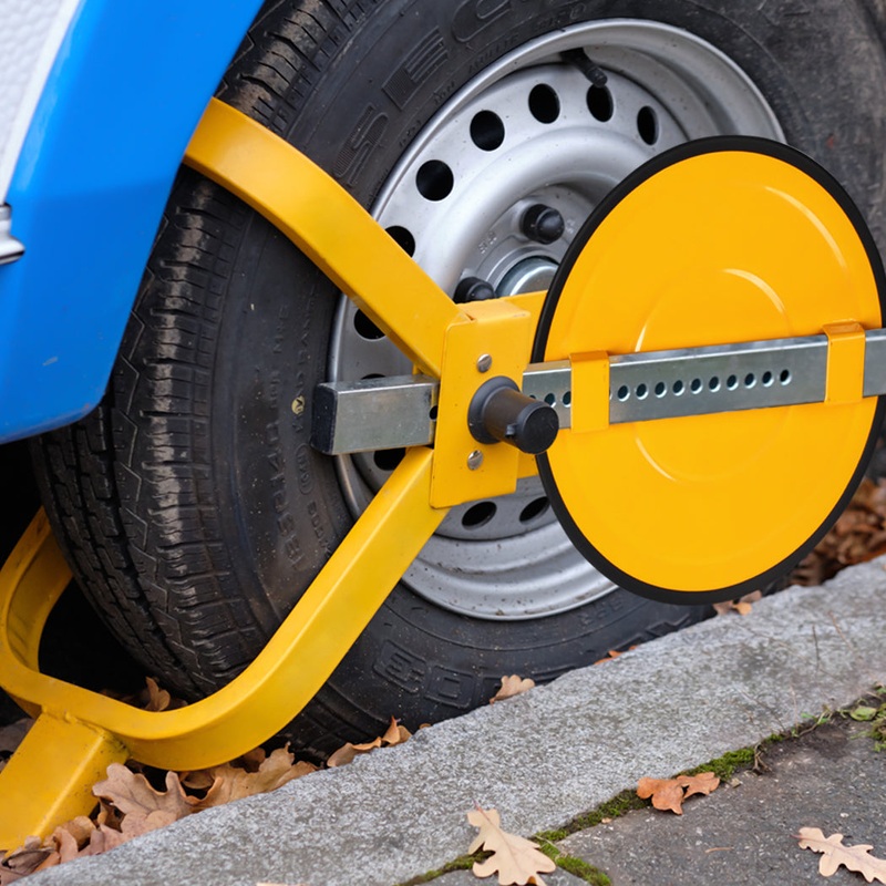 Wheel Defender Lock Clamp Car Caravan