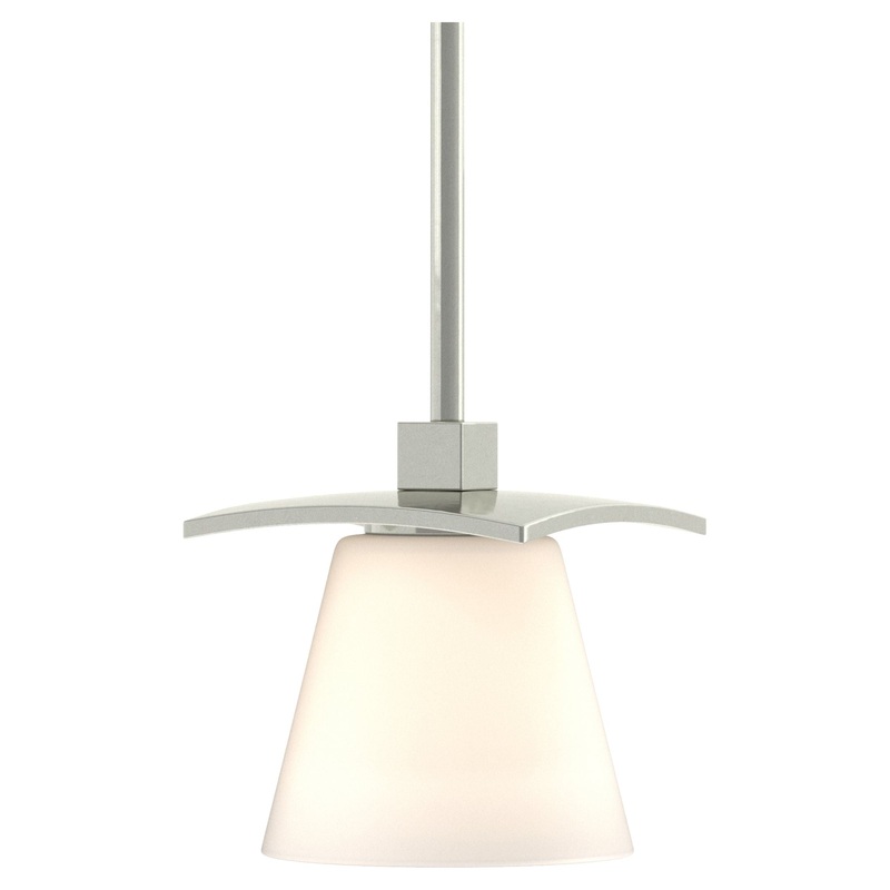 Wren Mini Pendant Sterling Opal Glass (GG)