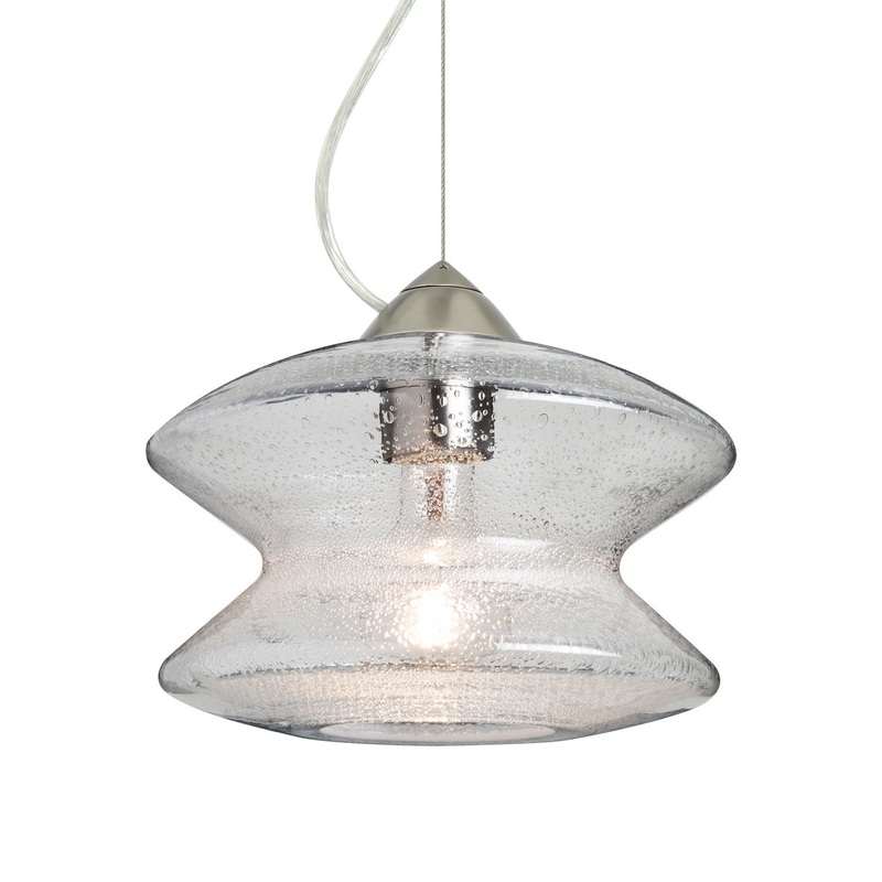 Besa 1KX-ZENCL-EDIL-SN Besa Zen Cable Pendant LED Pendant Satin Nickel