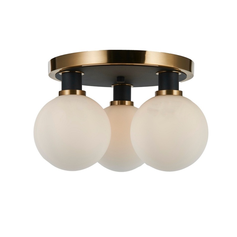 Gem Semi-Flush Mount Light – Acid White