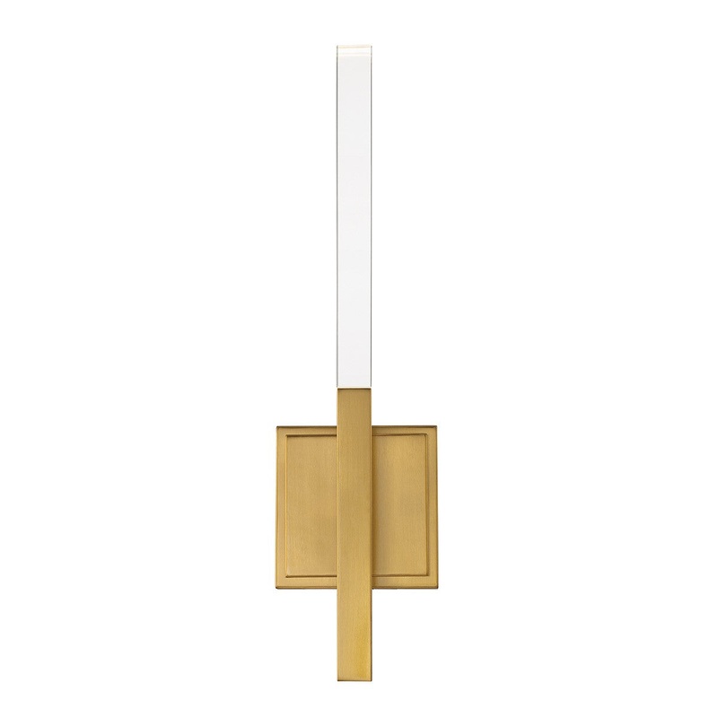 LED Vanity from the Benicio Collection in Brushed Gold Finish by Eurofase