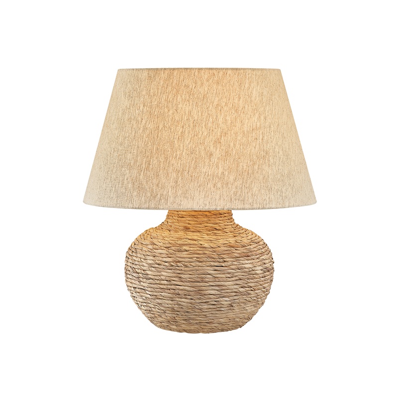 Malik Table Lamp Patina Brass