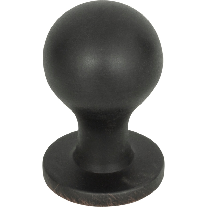 Atlas Homewares Nipple Knob 3/4 Inch Venetian Bronze
