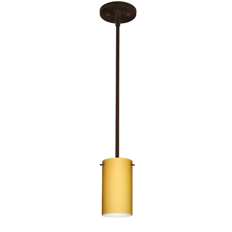 Besa 1TT-4404VM-MED-BR Stilo One Light Pendant Bronze (Discontinued)