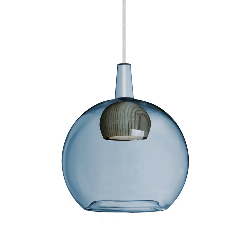 Besa J-BENJIBLNA-LED-SN Benji LED Pendant Satin Nickel