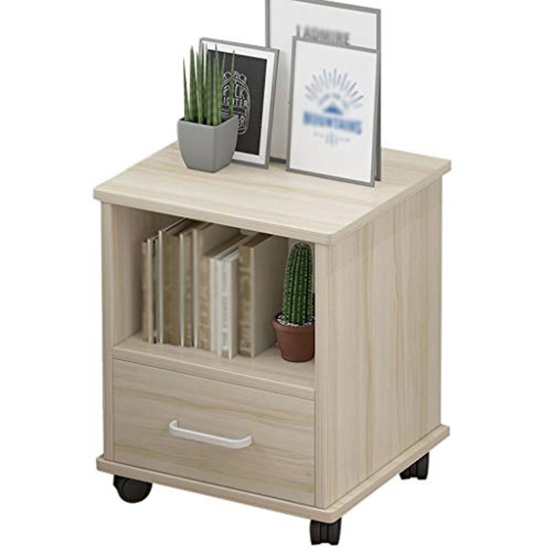Comodini Decorazione Corridoio Assemblea Domestica Locker Addensare di pompaggio da Terra Studio Camera Sala Soggiorno Storage Box Multifunzione MUMUJIN (Color : Maple Color)