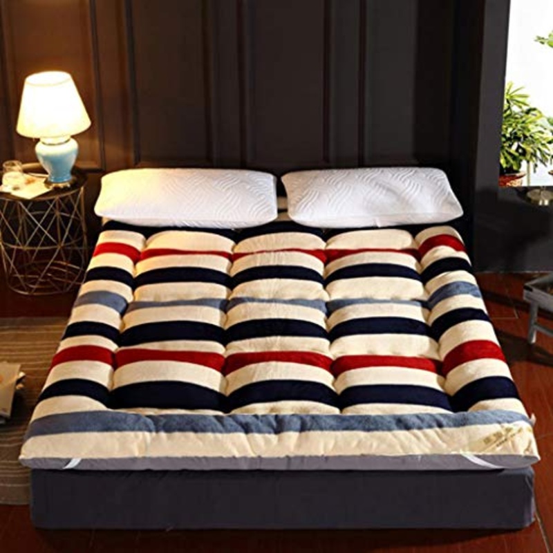 GLzcyoo Stuoia strisciante, Tatami Materasso, Comfort Portatile, Materasso Piano Terra Sleeping Pad Pieghevole Mat Pigro della Base for Dormitorio Camera (Color : C, Size : 0.9 * 2m)