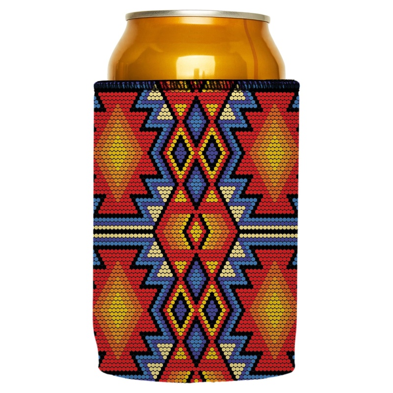 Huichol Beading Stubby Cooler – Standard
