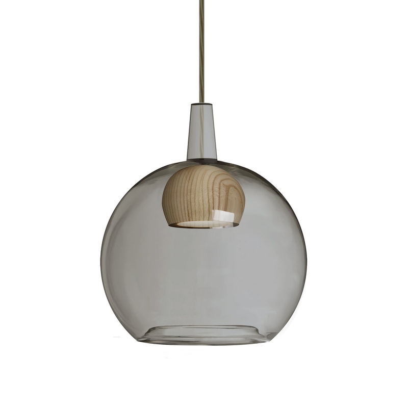 LED Pendant from the Benji Collection in Bronze Finish by Besa