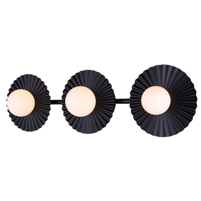 Payton 3-Light Vanity Black