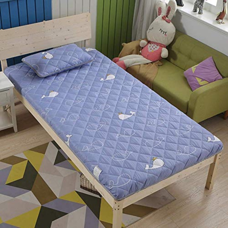 Z&HA Tatami Tappetino, 5 cm di Spessore Tappetino futon MattressTopper Tradizionale Giapponese futon ispessite Queen Size Standard Dimensione Dorm,B,150 x 200cm