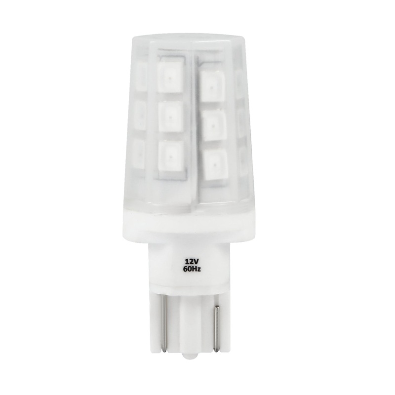 1 Watt T5 LED, 25  Lumens, Miniature Wedge base, 12 Volt Light Bulb by Emery Allen