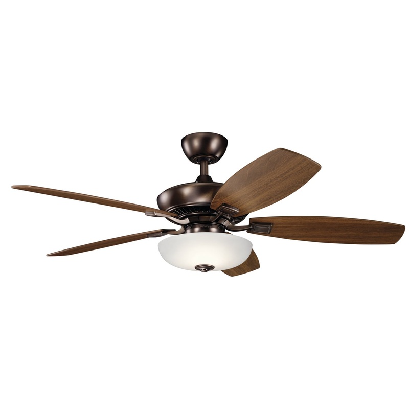 52″Ceiling Fan from the Canfield Pro Collection in Oil Brushed Bronze Finish by Kichler