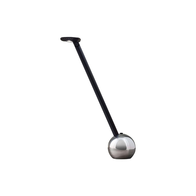 ADS360 Kiu LED Desk Lamp Chrome/ Black
