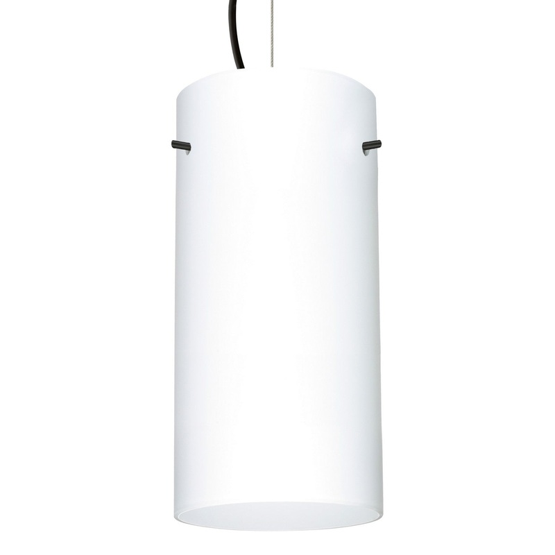 Besa 1KX-412007-LED-BK Besa Stilo 12 Pendant LED Pendant Black