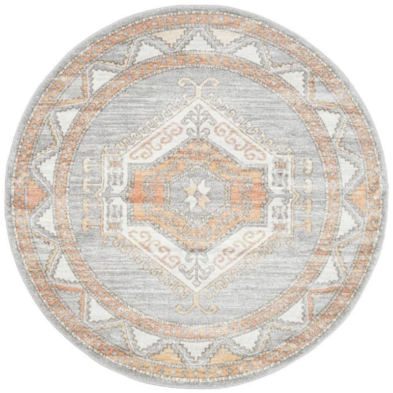 Mayfair Caitlen Grey Round by Rug Culture-150X150CM – ROUND
