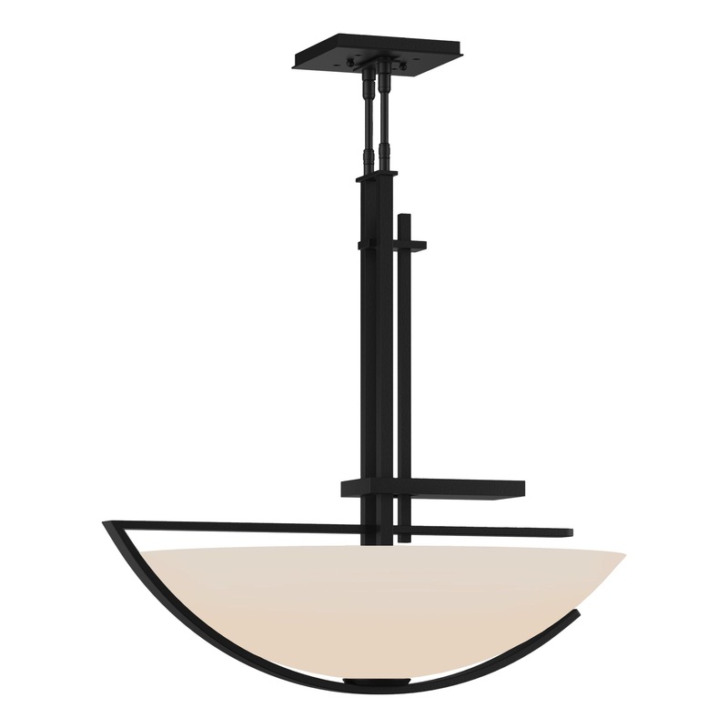 Ondrian Pendant Black Opal Glass (GG)