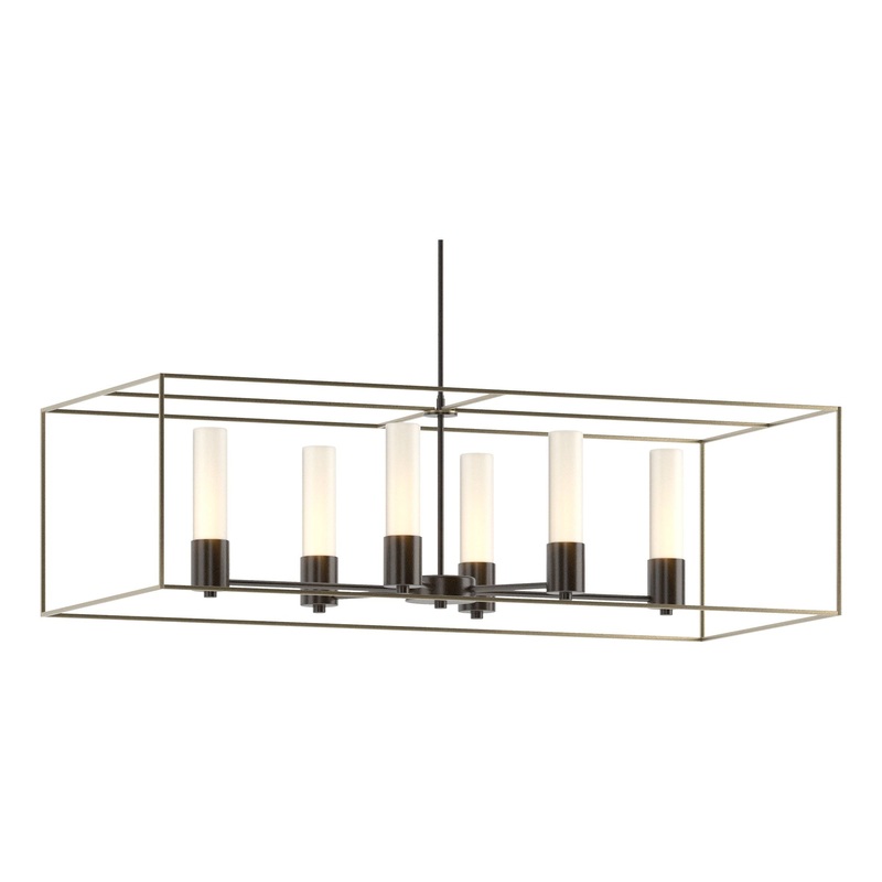Portico Pendant Oil Rubbed Bronze Soft Gold Opal Glass (GG)