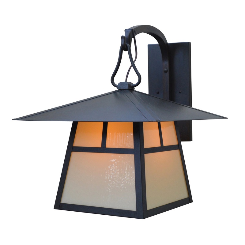 Arroyo CB-15TCR-BZ Carmel One Light Wall Mount Bronze