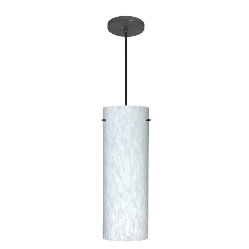 Besa 1VT-412819-BK Tondo One Light Pendant Black (Discontinued)