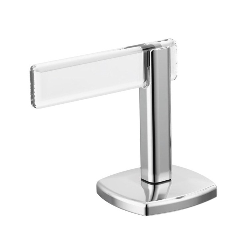 Handle Kit Allaria Zinc 2 Lever Polished Chrome / Clear Acrylic ADA for Widespread Lavatory