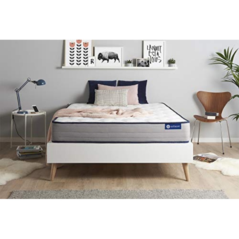 Materasso Actimemo form 140x200cm, Spessore : 22 cm, Memory foam, Rigido, 5 zone di comfort
