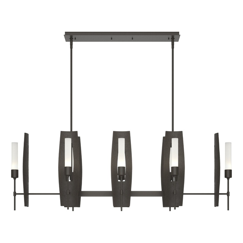 Passage 8-Light Pendant Dark Smoke Frosted Glass (FD)