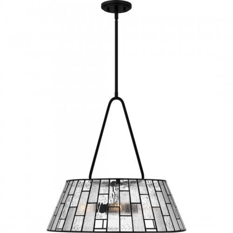 Quoizel QP6176MBK Quoizel Pendant Pendant 4 lights matte black Pendant