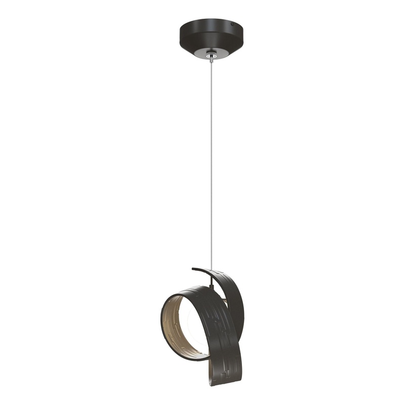 Riza Low Voltage Mini Pendant Dark Smoke