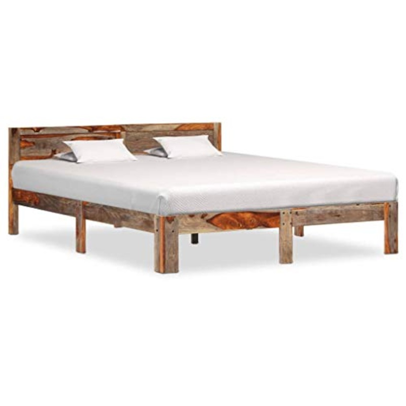 SKM Giroletto in Legno Massello di Sheesham 140×200 cm (23.45kg)