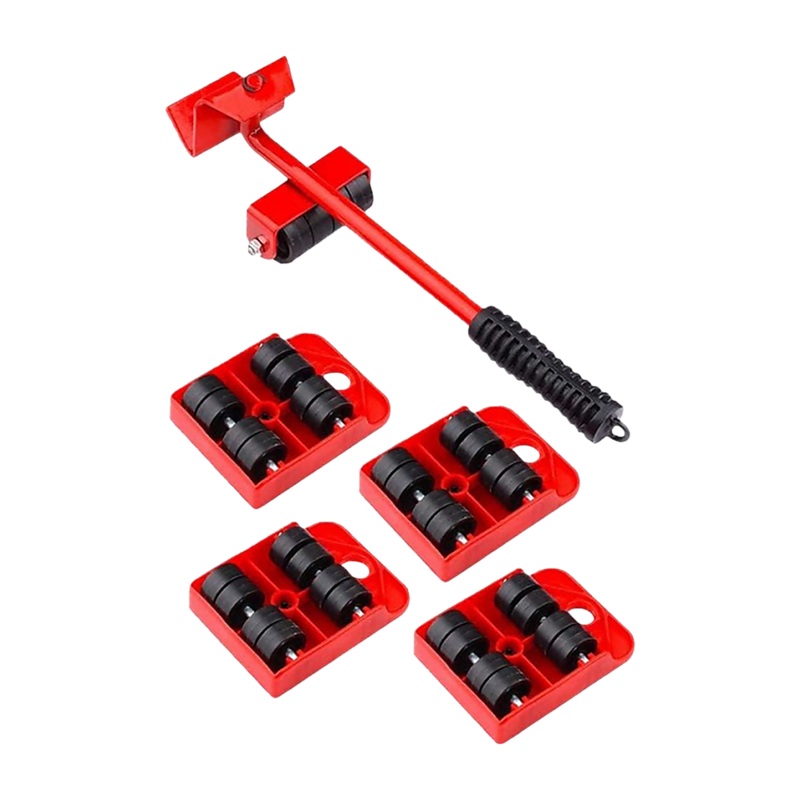 4 X All-purpose Dolly Plastic Heavy Duty Furniture Mover Slider Set