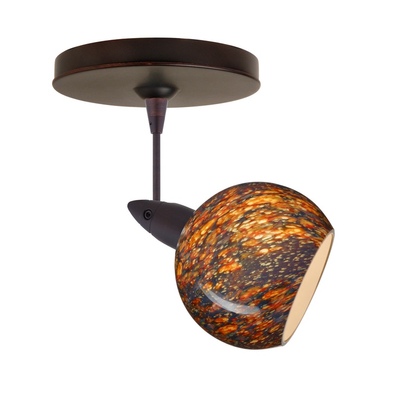 Besa 1SP-1559CE-BR Palla One Light Spotlight Bronze (Discontinued)