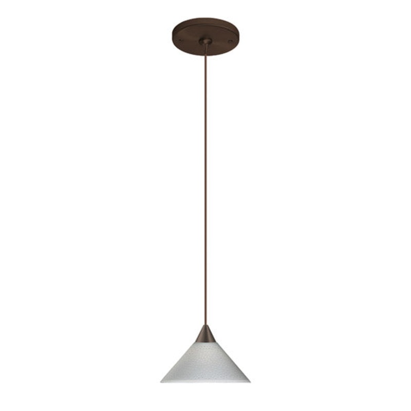 Besa 1XP-282453-BR Kona One Light Pendant Bronze (Discontinued)