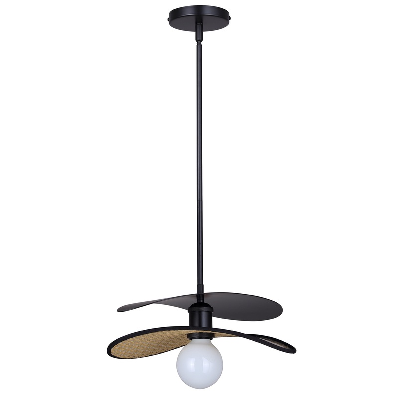 Elodie 1-Light Pendant Black