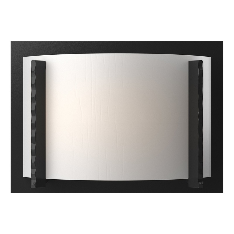 Forged Vertical Bars Sconce Black