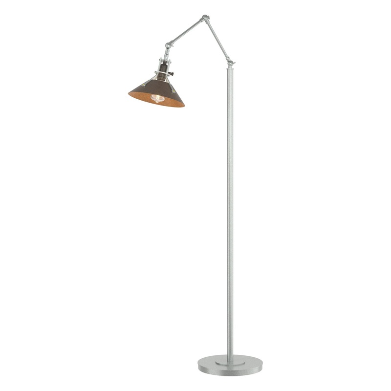 Henry Floor Lamp Vintage Platinum Bronze