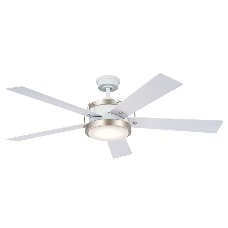Kichler 330045WH 56″ Ceiling Fan, White