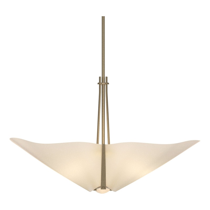 Kirigami 3-Light Pendant Soft Gold