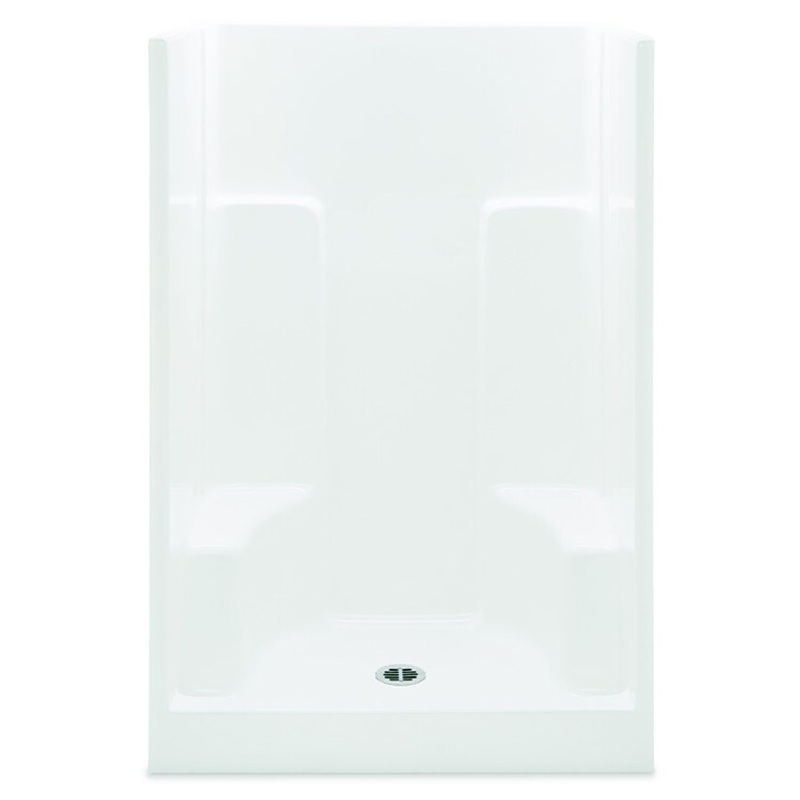 Shower Module 48 x 35 x 72 Inch Acrylic Linen 2 Pieces 2 Seats