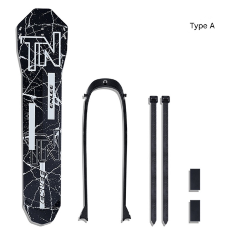 Style A Black Lightweight Bicycle Rear Mudguard – Adjustable PP5 Fender for MTB, Road & Folding Bikes (NOT for V-Brakes)