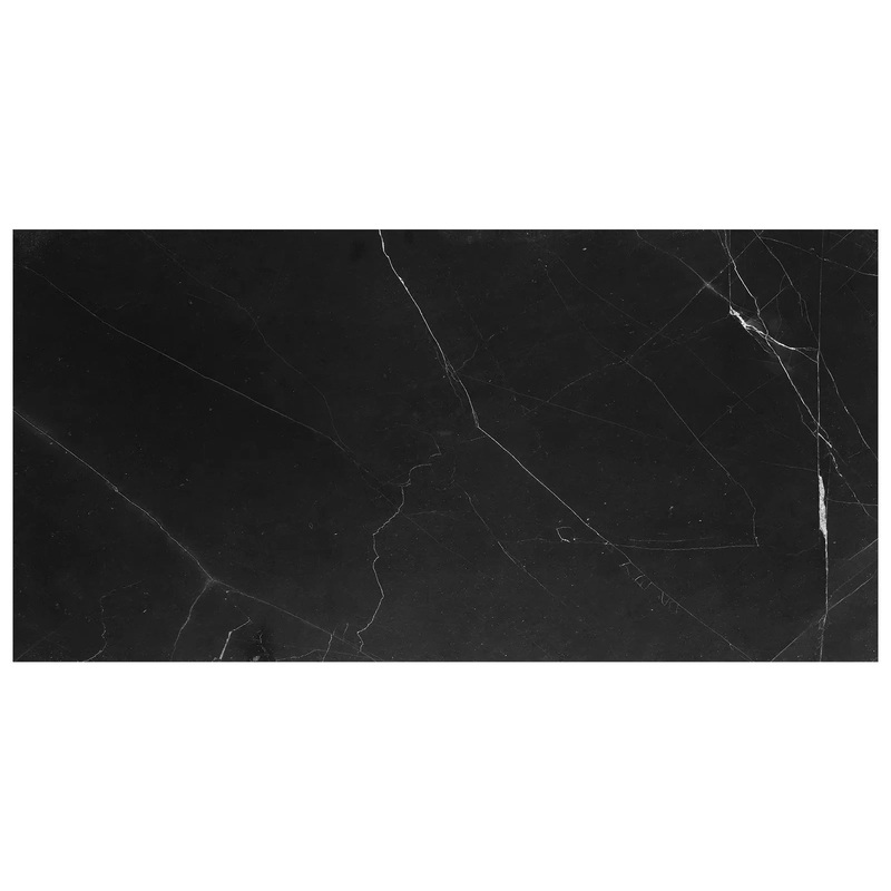 12″ x 24″ Galaxia Nero Polished Marble Tile 12″ x 24″