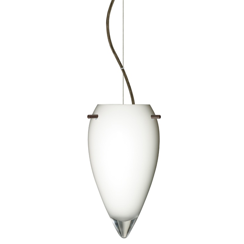 Besa 1KX-412506-BR Juli One Light Pendant Bronze (Discontinued)