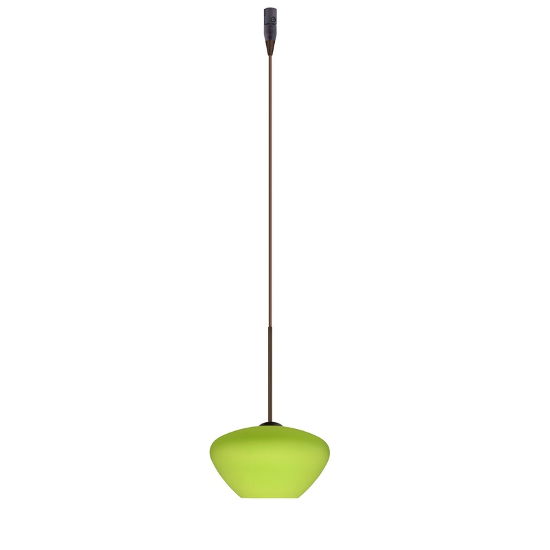 Besa RXP-541035-BR Peri One Light Pendant Bronze